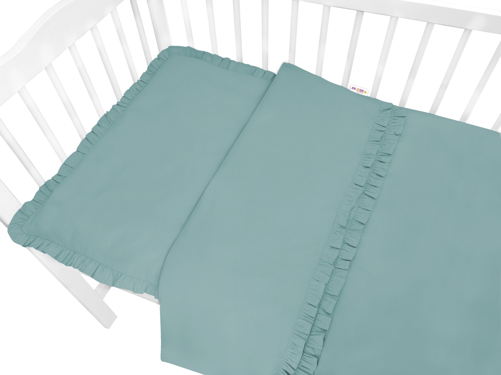 2-dielne bavlnené obliečky, Royal - tm. mäta, 135 x 100 cm