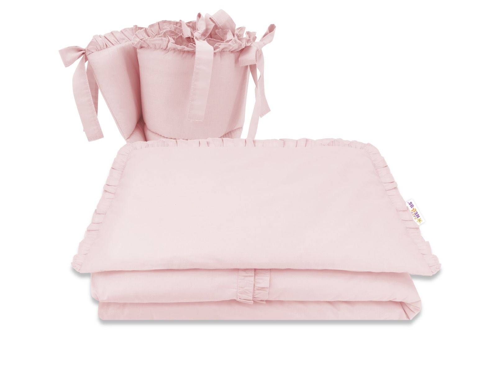 3-dielna sada mantinel s obliečkami, Royal - růžová, 135 x 100 cm