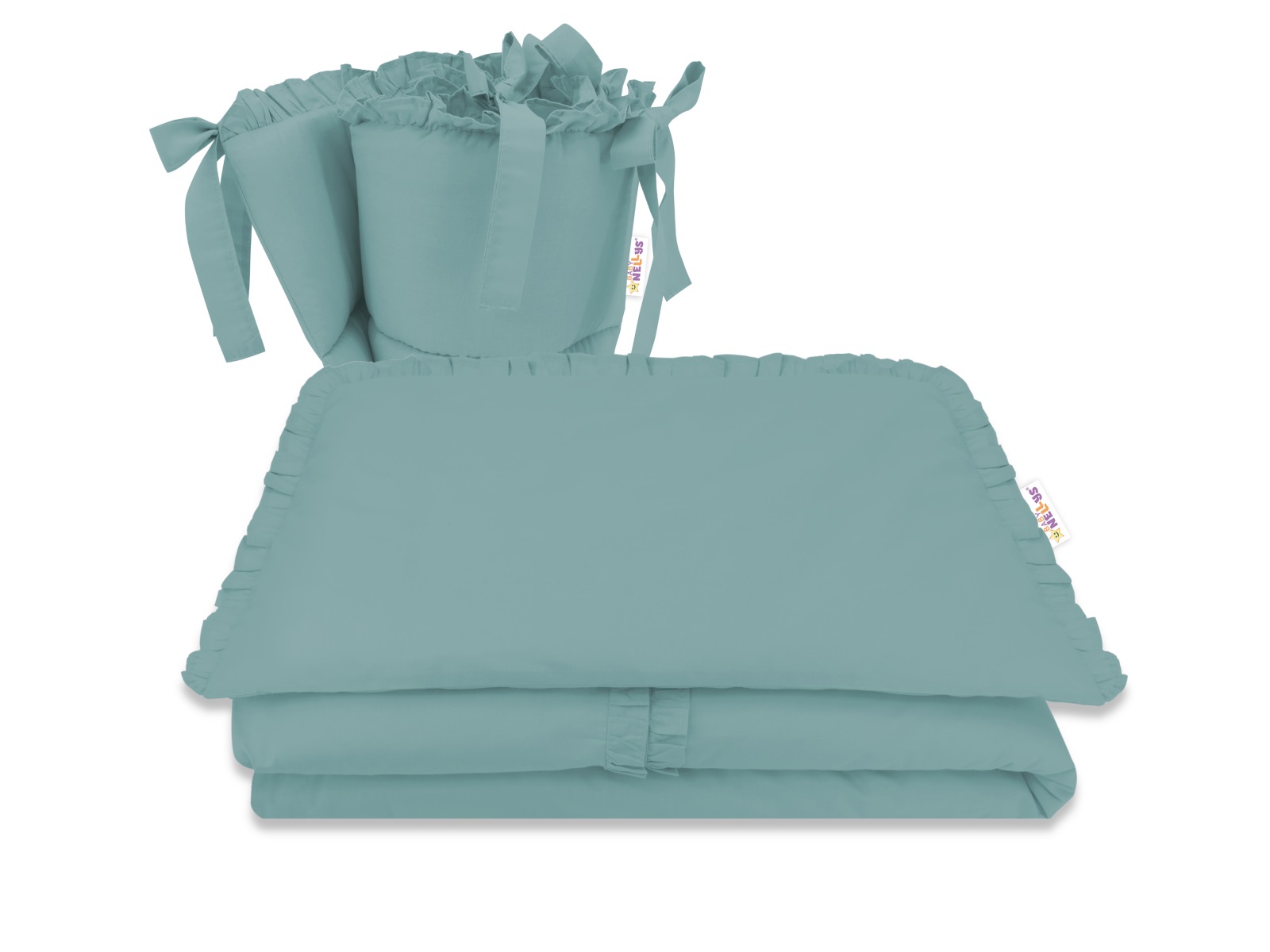 3-dielna sada mantinel s obliečkami, Royal - tm. mäta, 135 x 100 cm