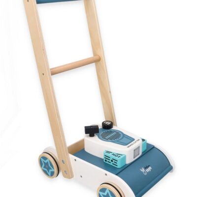 Adam Toys: Drevená kosačka so zvukom (modrá)