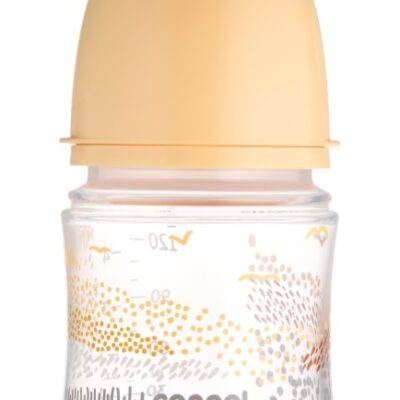 Antikoliková fľaštička EasyStart 120ml MOUNTAINS - bežová
