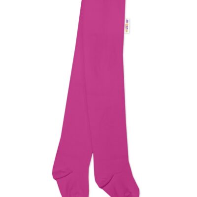 Baby Nellys Detské pančuchy bavlnené - amarantové, veľ. 80/86