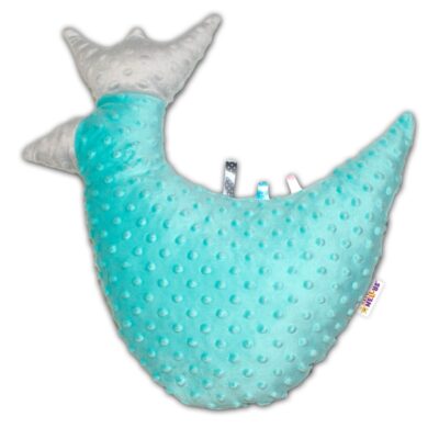 Baby Nellys: Dekoračný vankúš Sliepočka (mätový)