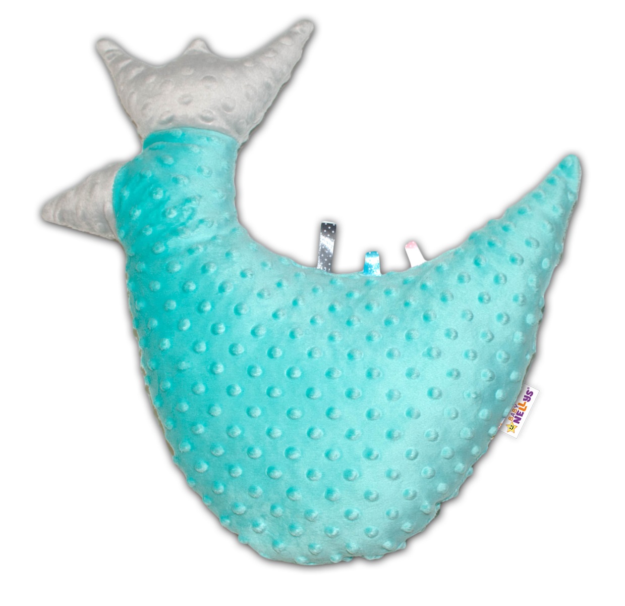 Baby Nellys: Dekoračný vankúš Sliepočka (mätový)