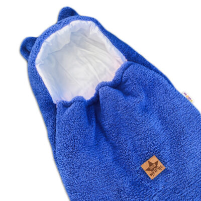 Baby Nellys: Fusak Macko 45x80cm (modrý)