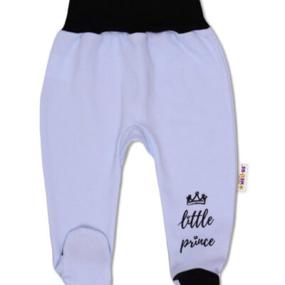 Baby Nellys Dojčenské polodupačky, Little Prince - modré, veľ. 74