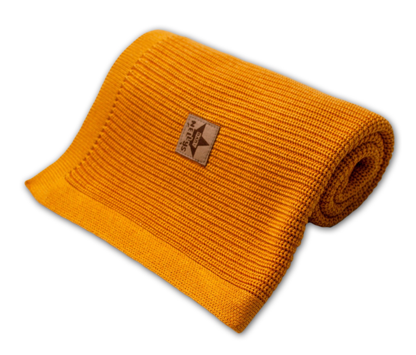 Baby Nellys: Bambusová deka 75x100cm (horčicová)