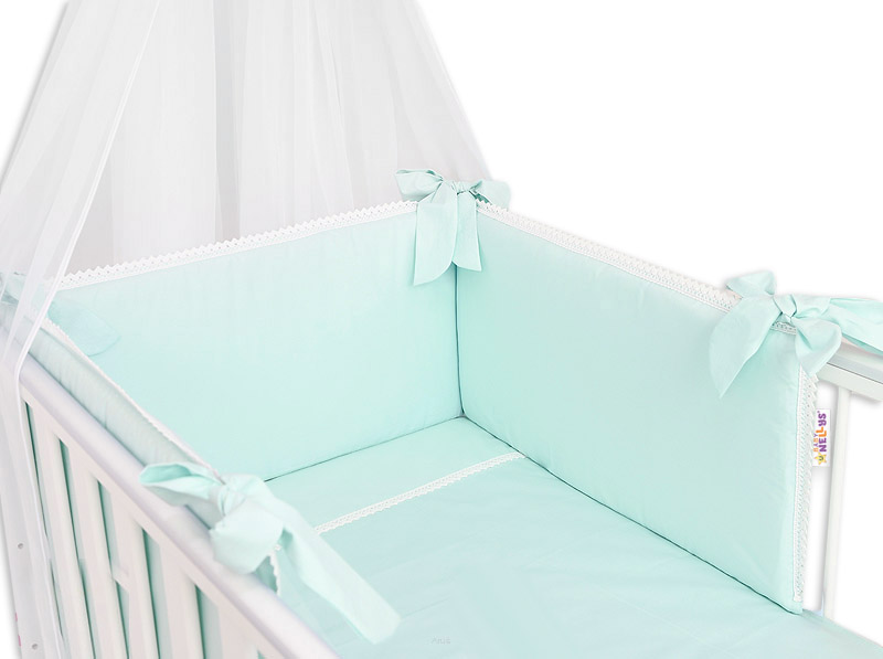 Baby Nellys: 3-dielny set Mantinel Royal Baby (mätový)