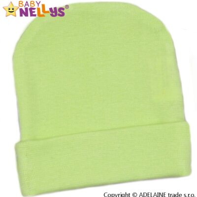 Baby Nellys Novorodenecká čiapočka - zelená