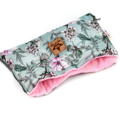 Baby Nellys: Rukávnik ku kočíku PREMIUM (Magnólia)