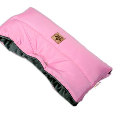 Baby Nellys: Rukávnik ku kočíku STYLE (sv. ružová)