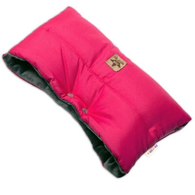 Baby Nellys: Rukávnik ku kočíku STYLE (amarantový)