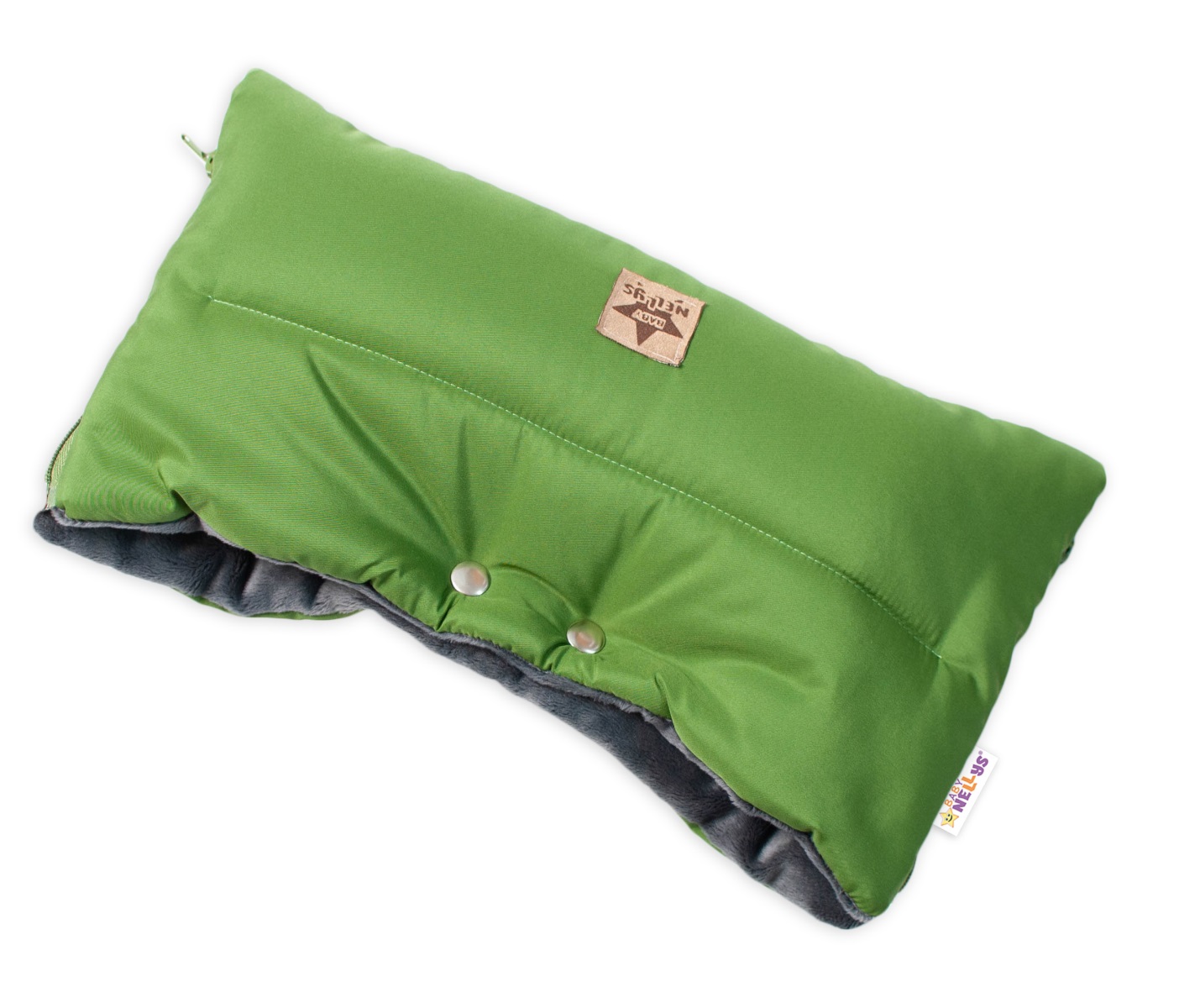 Baby Nellys: Rukávnik ku kočíku STYLE (olivový)