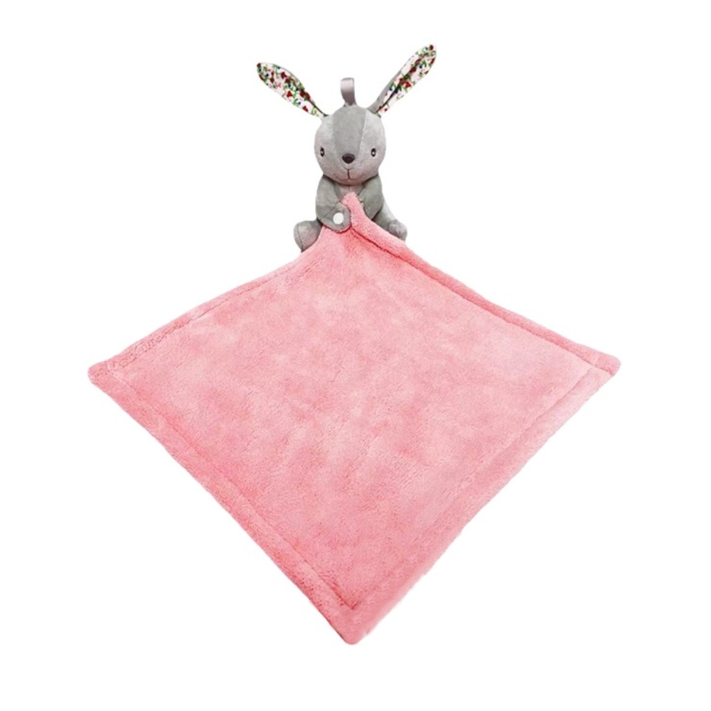 Baby Uterák s hračkou Králiček, 35x35cm