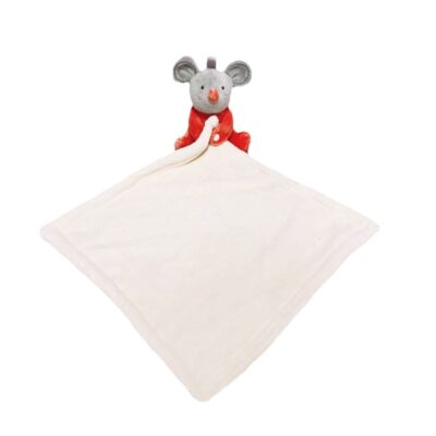 Baby Uterák s hračkou Myška, 35x35cm