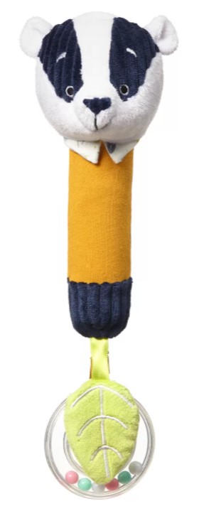 BabyOno: Hračka Badger Edmund (hrkálka/pískatko)