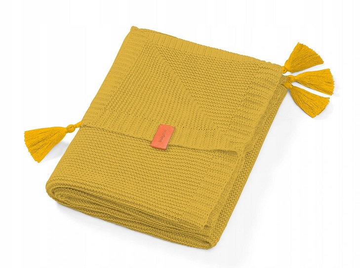 BabyOno: Luxusná bambusová deka (medová)