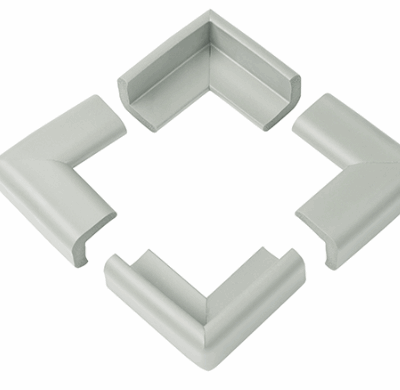 BabyOno: Mäkká ochrana rohov (sivá)