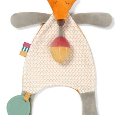 BabyOno: Prítulníček Skinny Mate Pett (sivá/oranžová)