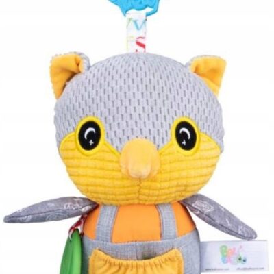 Bali Bazoo: Závesná hračka Sova Adéla (žltá/sivá)