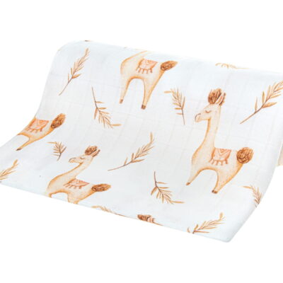 Bambusová plienka 75x75cm, lux, Alpaka