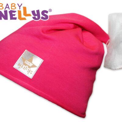 Baby Nellys: Čiapočka Tutu kvetinka (malinová)