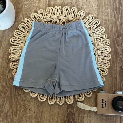 Bavlnené kraťasy Mamatti, Dino park - šedé, veľ. 110