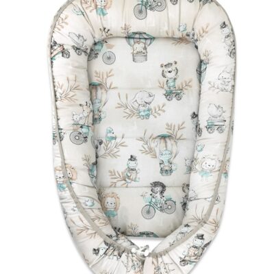 Obojstranné hniezdočko ZOO na cestách (cappuccino/mätová)