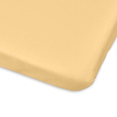 Bavlnené prestieradlo 120x60: Žlté