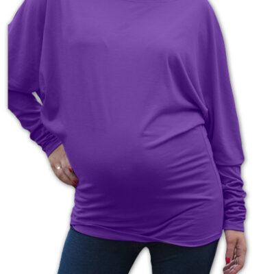 Be MaaMaa: Fialová tehotenská tunika