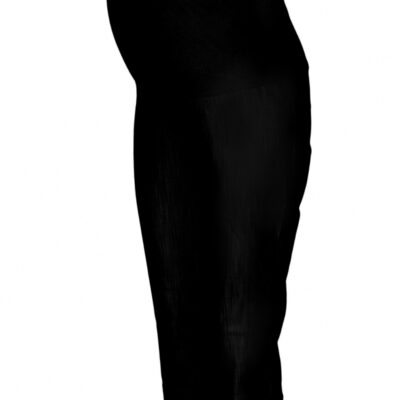 Be MaaMaa Tehotenské 3/4 nohavice s elastickým pásom - čierne, vel´. M