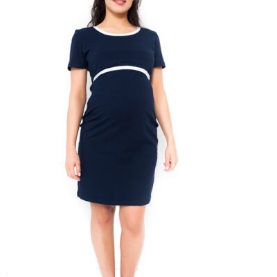 Be MaaMaa Tehotenské  a dojčiace šaty Aldona, veľ. XS