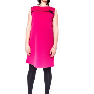 Be MaaMaa Tehotenské šaty / tunika DIOR - amarant