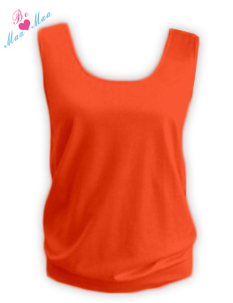 Be MaaMaa Top LADA - oranžový, veľ. S/M