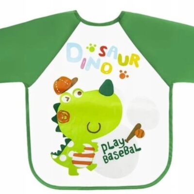 BocioLand: Nepremokavý podbradník Dino (zelený)