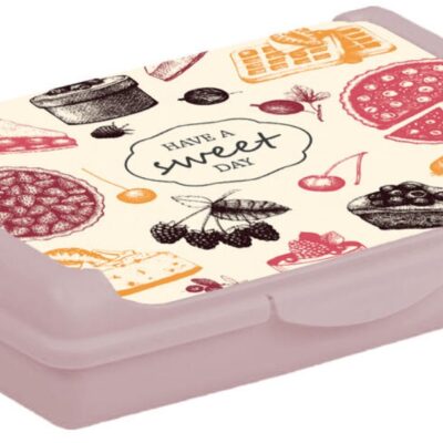 Box na desiatu Sweet Day mini 0,5l (ružový)