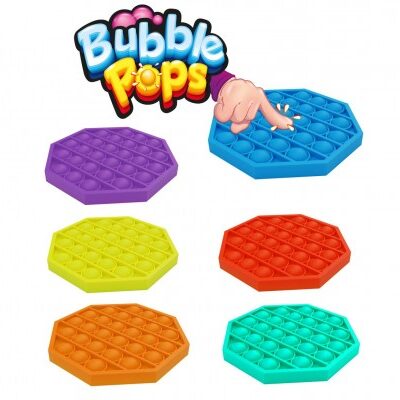 Bubble pops: Praskajúce bubliny (modrá)