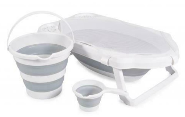 Cangaroo: Detská sada na kúpanie Hawai (sivá)