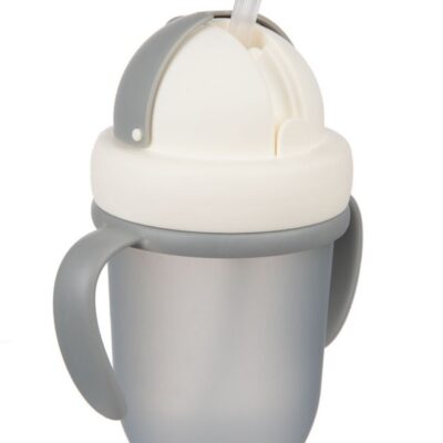 Canpol babies: Hrnček so slamkou (sivý, 210ml)