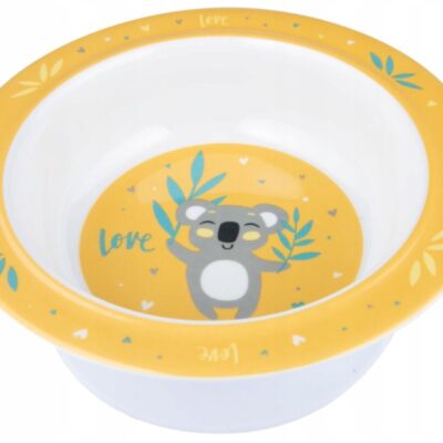 Canpol Babies: Melamínová miska Exotic (žltá)