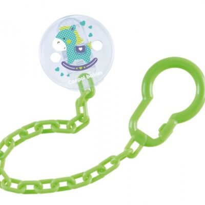 Canpol babies: Retiazka na cumlík Toys (zelená)