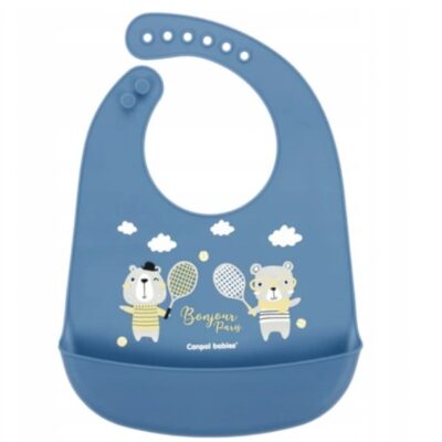 Canpol babies: Podbradník Bonjour Paris (granátový)