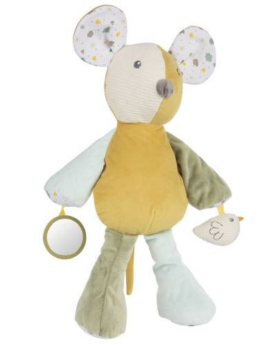 Canpol babies: Závesná myška (zrkadlo/hrkálka)