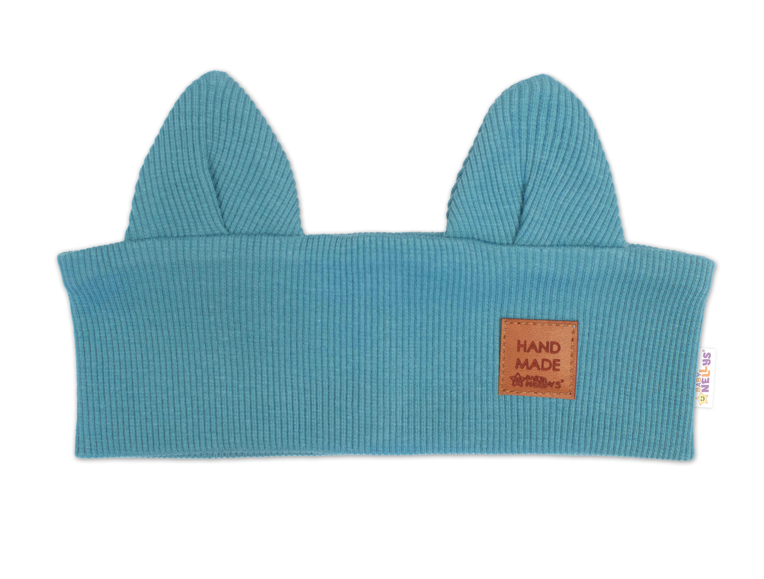 Čelenka Cat s úškami pre deti Hand Made - morská