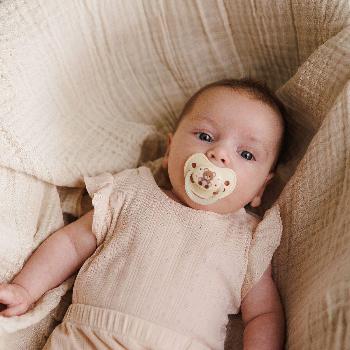 Cumlík silikónový, anatomický tvar, 0-6m, 2 ks - Sweet Love – Obrázok 4