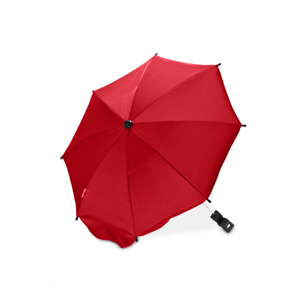 Dáždnik/slnečník ku kočíku - červená