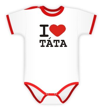DEJNA Body Kr. rukáv I Love Tata, vel´. 86