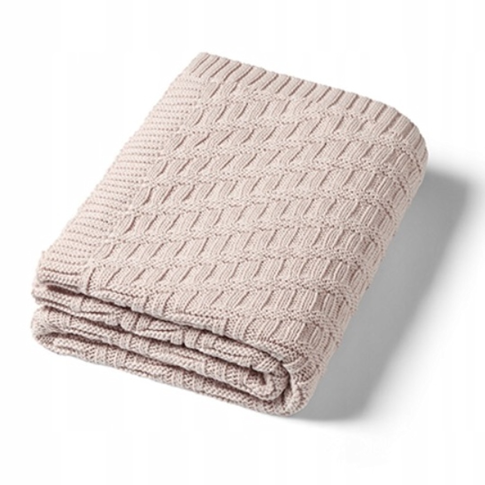 Detská bavlnená deka, 75x100cm - béžová