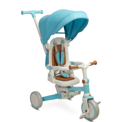 Detská trojkolka 3v1 Faro - modrá