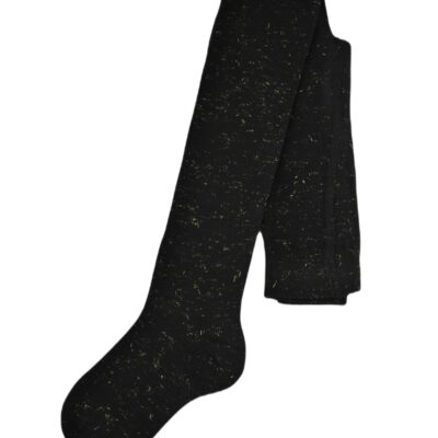 Detské pančuchy so zlatým vláknom, Noviti, čierne